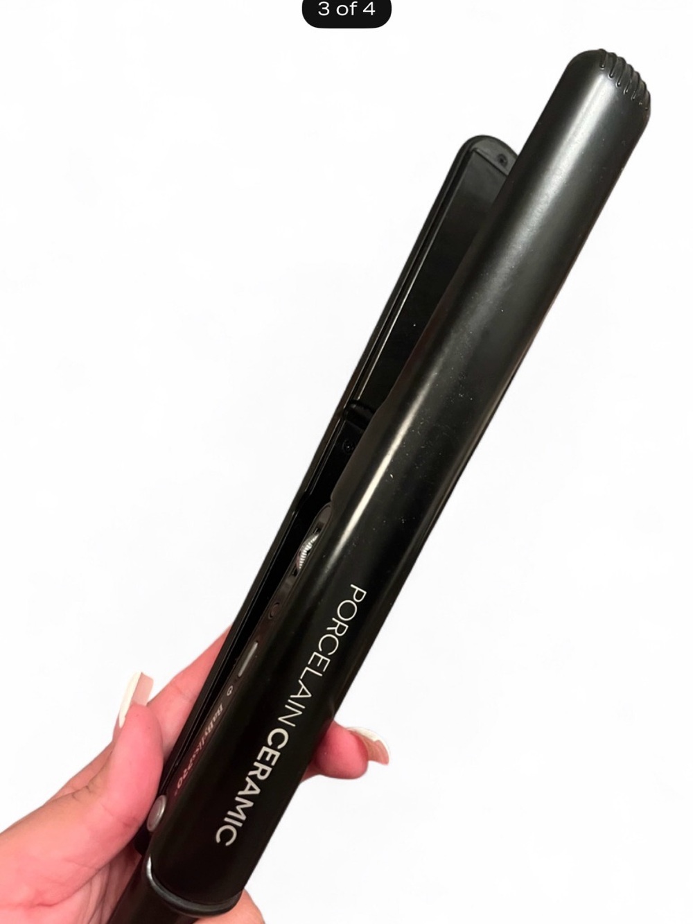 Babyliss pro Porcelain Ceramic Black Flat Iron Hair Straightener -